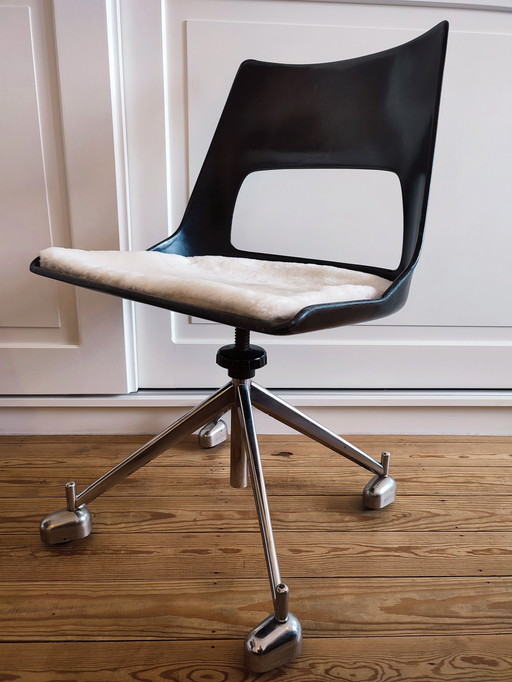 Danish Design Swivel Chair Kk-1A By Kay Korbing 1956