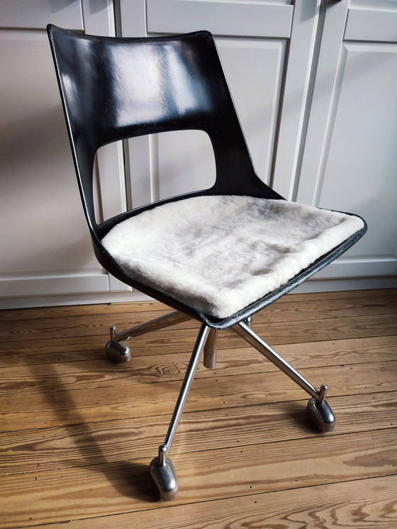 Image 1 of Danish Design Swivel Chair Kk-1A By Kay Korbing 1956