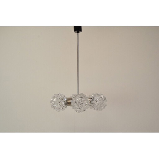 Vintage chandelier by Kamenický Šenov, Czechoslovakia 1960