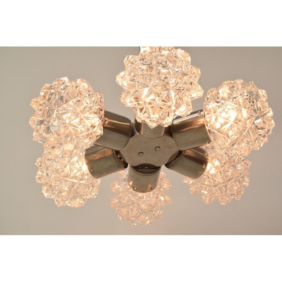 Image 1 of Lampadario vintage di Kamenický Šenov, Cecoslovacchia 1960