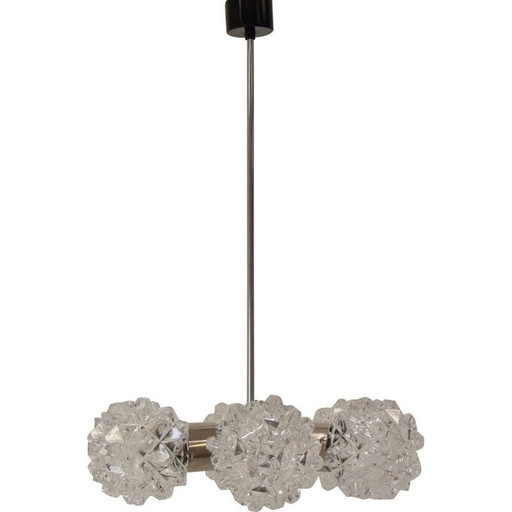 Vintage chandelier by Kamenický Šenov, Czechoslovakia 1960