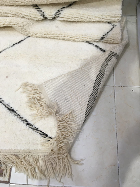 Image 1 of Tapis berbère marocain Beni Ouarain 3m05 x 2m16