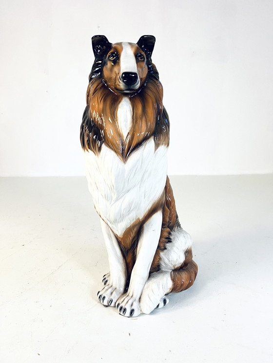 Image 1 of Ceramic Collie, Italy '60