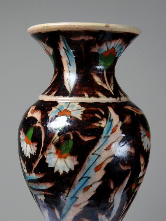 Image 1 of Pottery Ceramic Vase Karakashian-Balian Xix-Xxe