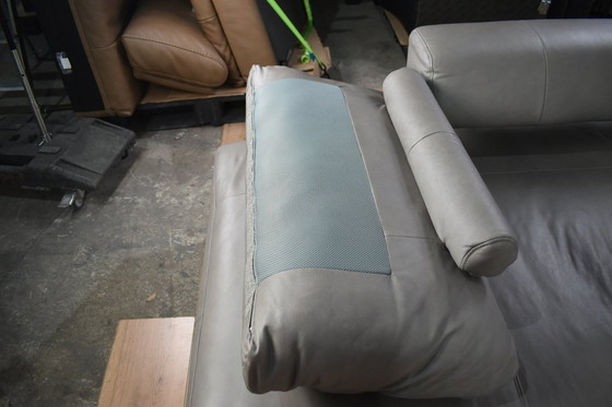 Image 1 of Sofá de cuero Colección Dieter Knoll Sofá de cuero Sofá esquinero de cuero Sofá Sofá esquinero 