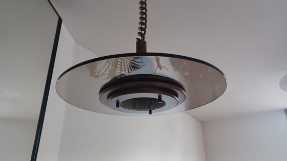 Image 1 of Vintage ufo pendant lamp