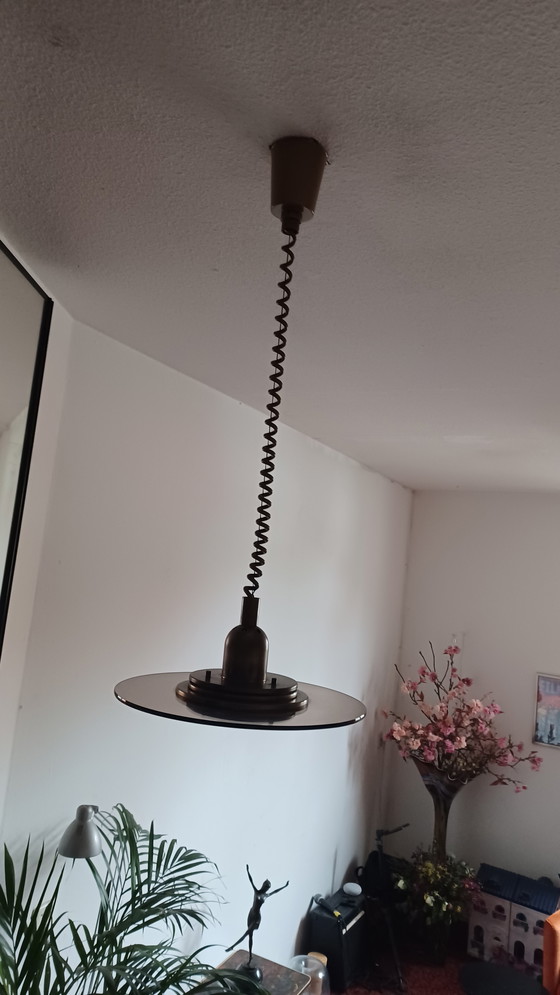 Image 1 of Vintage ufo pendant lamp