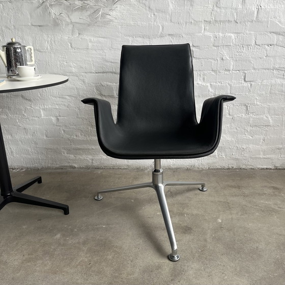 Image 1 of Walter Knoll - Bucket chair Fk - Black - Top condition