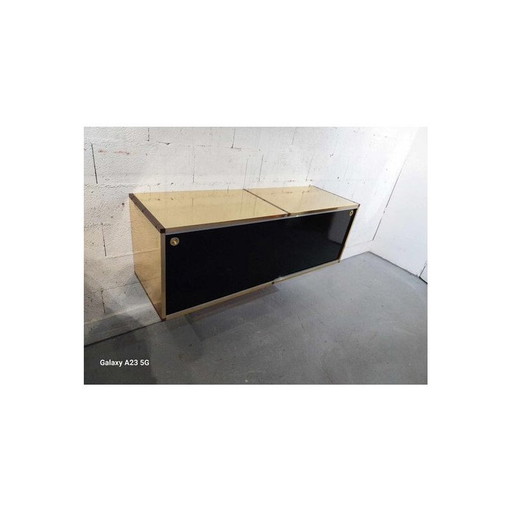 Vintage hanging sideboard by Pierre Guariche for Minvielle, 1960