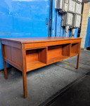 Danish Vintage Teak Desk Freestanding 1960S