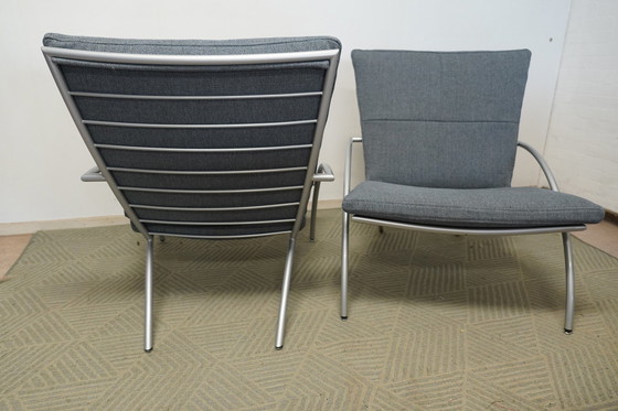 Image 1 of 2x Harvink Uncle Sam armchairs