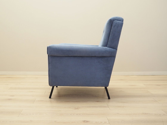 Image 1 of Blue Armchair, Italian Design, 1970S, Production: Italy