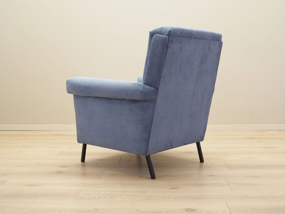 Image 1 of Blue Armchair, Italian Design, 1970S, Production: Italy