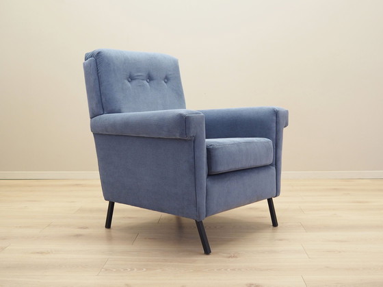 Image 1 of Blue Armchair, Italian Design, 1970S, Production: Italy