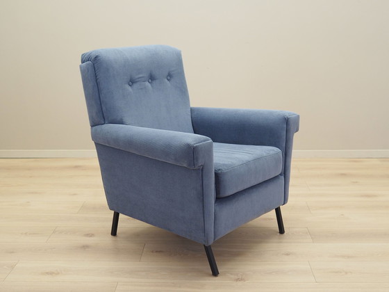 Image 1 of Blue Armchair, Italian Design, 1970S, Production: Italy