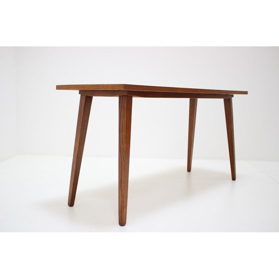 Image 1 of Tavolino vintage in noce di Dřevotvar, Cecoslovacchia 1956