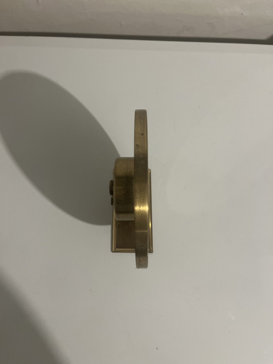 Image 1 of Mauthe Brass Clock Made In Germany