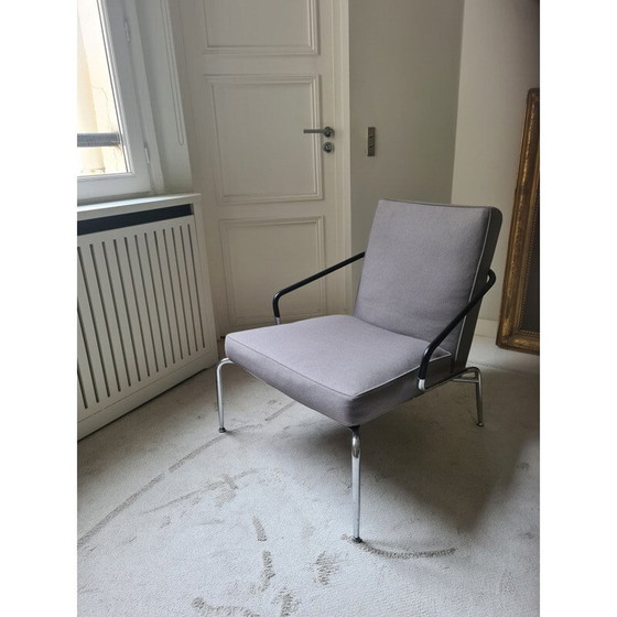 Image 1 of Pair of vintage "Berman" metal armchairs by Rodolfo Dordoni for Minotti