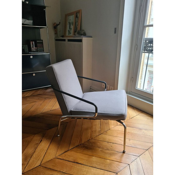 Image 1 of Pair of vintage "Berman" metal armchairs by Rodolfo Dordoni for Minotti