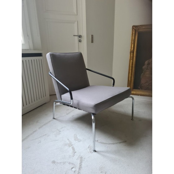 Image 1 of Pair of vintage "Berman" metal armchairs by Rodolfo Dordoni for Minotti