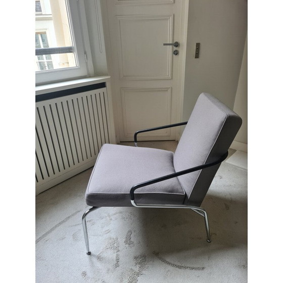 Image 1 of Pair of vintage "Berman" metal armchairs by Rodolfo Dordoni for Minotti