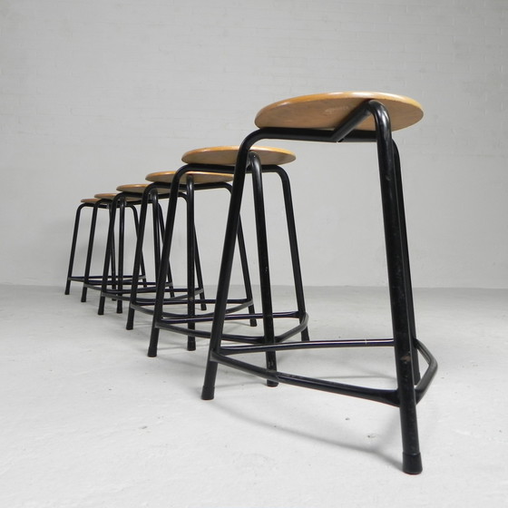 Image 1 of Industrial stackable stool, 55 cm high