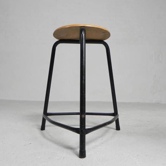 Image 1 of Industrial stackable stool, 55 cm high