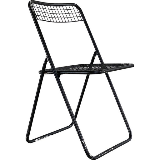 Vintage folding chair by Niels Gammelgaard