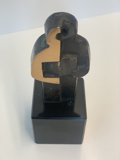 Bronze figurine of Willy Ceysens