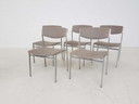 6x Vintage eetkamerstoel
