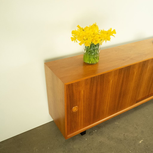 Lowboard by Lothar Wegner, walnut, 1960s