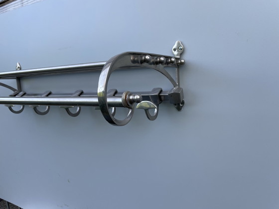 Image 1 of stainless steel coat rack