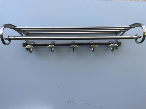 stainless steel coat rack