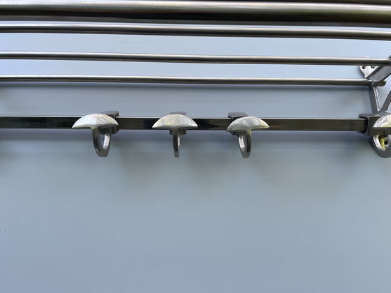 Image 1 of stainless steel coat rack