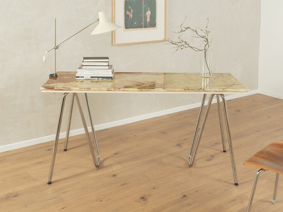 Image 1 of  Unique Onyx-Marble Desk 