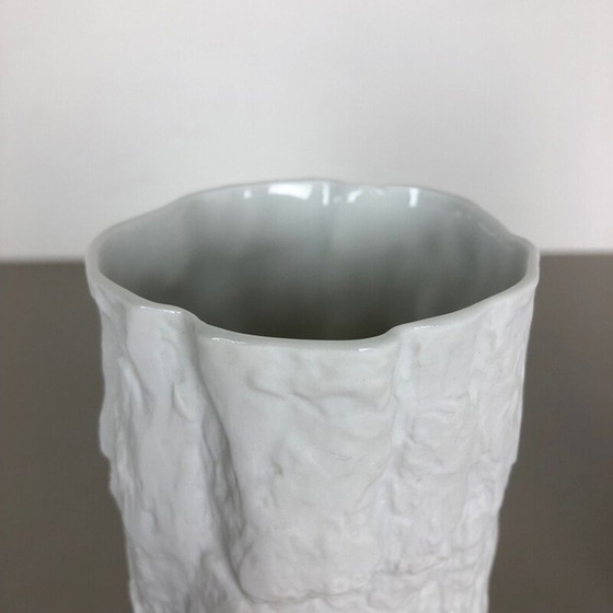 Image 1 of Coppia di vasi in porcellana vintage OP Art, Brutalist, di Bareuthe Waldsassen, Germania 1970