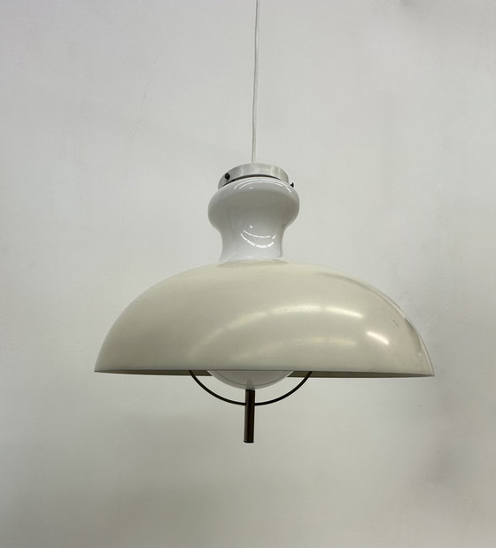 Image 1 of Mid Century Space age hanging lamp , 1970’s