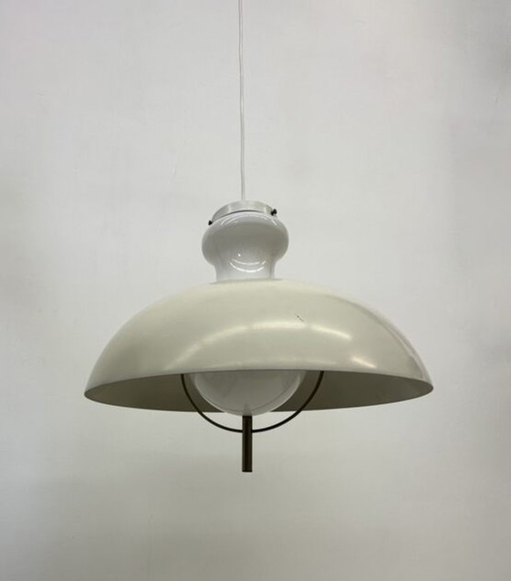 Image 1 of Mid Century Space age hanging lamp , 1970’s