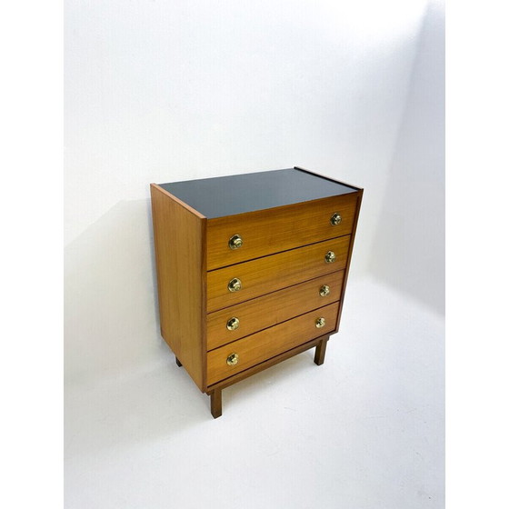 Image 1 of Mid-century wood chest of drawers, Italy