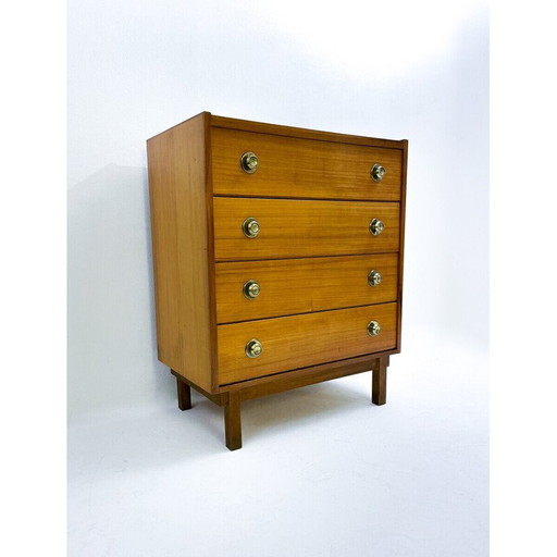 Mid-century wood chest of drawers, Italy