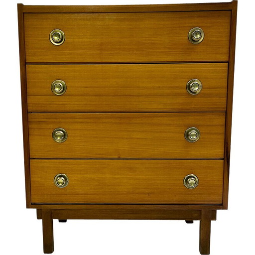 Mid-century wood chest of drawers, Italy