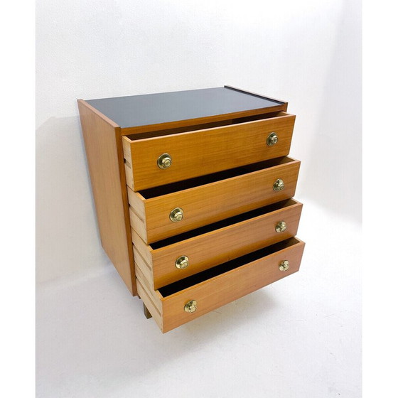 Image 1 of Mid-century wood chest of drawers, Italy