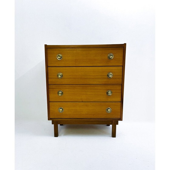 Image 1 of Mid-century wood chest of drawers, Italy