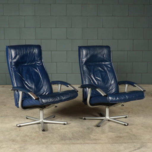 Set Danish Design Swivel Chairs - Kebe - 1980s