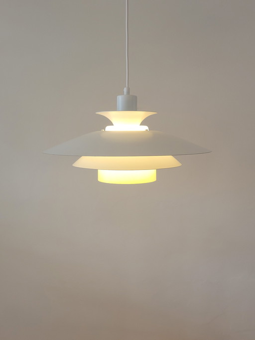 Danish Shell Lamp From Jeka Metaltryk Model Stine