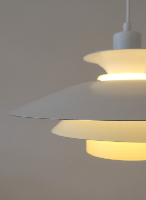Image 1 of Danish Shell Lamp From Jeka Metaltryk Model Stine