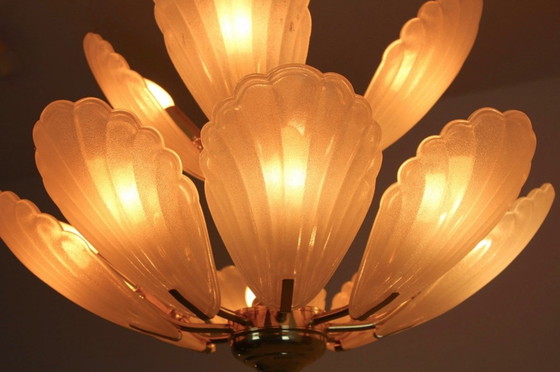 Image 1 of Novaresi Milano Glass Chandelier