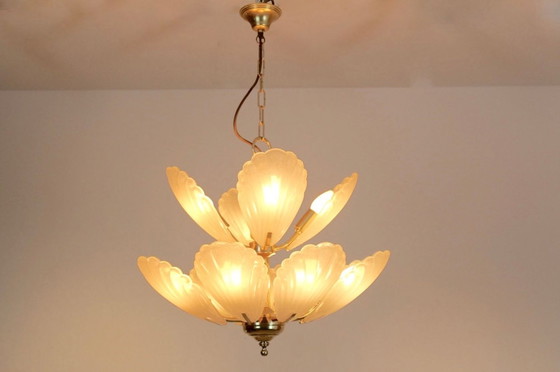 Image 1 of Novaresi Milano Glass Chandelier