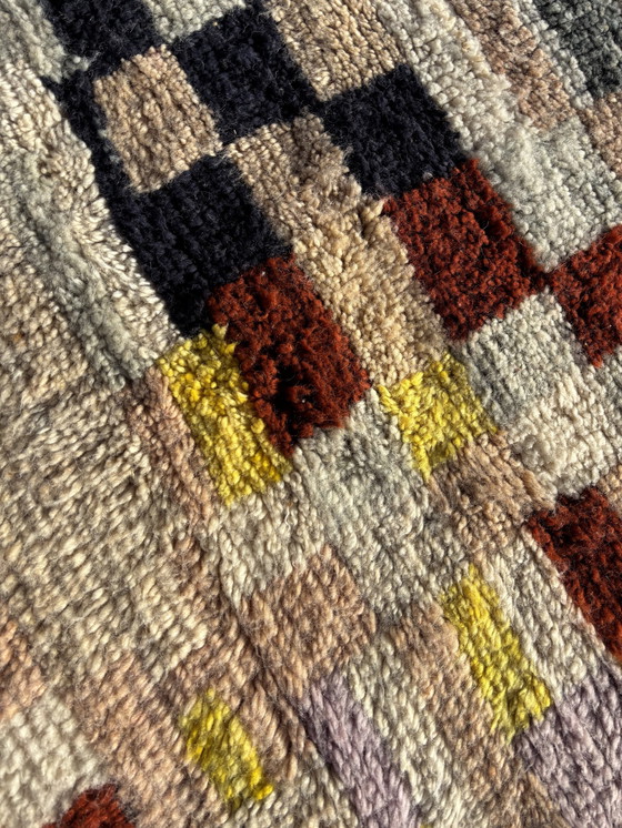 Image 1 of Handwoven Moroccan Beni Ouarain Rug – Colorful Geometric Design – 200X300 Cm