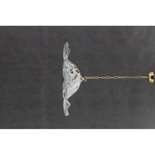 Vintage Murano glass pendant lamp, Italy 1980s